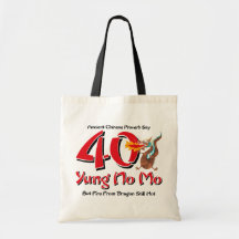 Yung No Mo 40th Birthday Bags