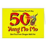 Yung No Mo 50th Birthday Cards