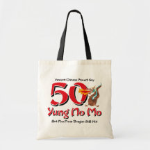 Yung No Mo 50th Birthday Tote Bag
