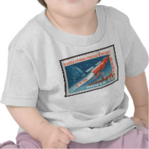 Yuri Gagarin Vostok 1 is 1st Man in Space t-shirts