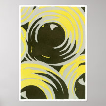 Yvonne Bouchard Jazz Art Poster