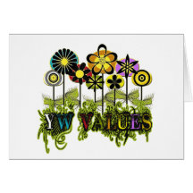 YW Value Flowers Cards