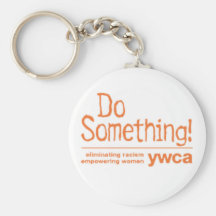 ywca activism key chain