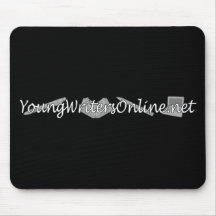 YWO Mousepad Black (grey logo)