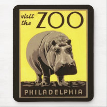 Z00 - Hippo Mousepad
