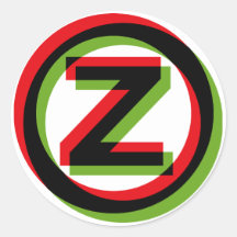 Z-3D logo sticker