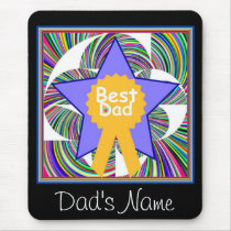 Z. BEST DAD MOUSE PADS
