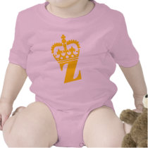 Z - Letter - Name Baby Bodysuit