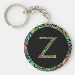 Z Monogram Key Chains