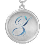 Z Monogram Pendant Necklace
