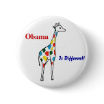 Z Obama, Is Different! Button