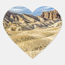 Zabriskie Point Heart Sticker