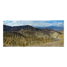 Zabriskie Point in Death Valley California Invite