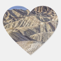 Zabriskie Point Panorama.jpg Heart Sticker