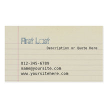 Zach Business Card