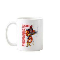 Zach the Pyromaniac Mugs