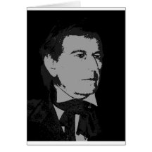 Zachary Taylor silhouette Greeting Cards