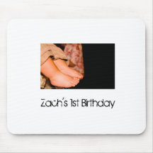 Zach's 1st Birthday mousepad