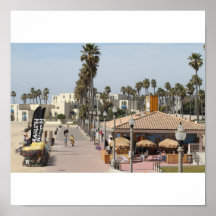 ZACKS   Huntington Beach California Poster