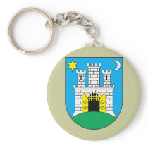 zagreb, Croatia Key Chains