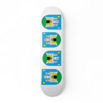zagreb, Croatia Skate Board Deck