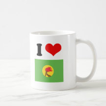 Zaire Flag Mugs