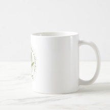 Zait olive de bière anglaise de folha de oliveira  tasse à café