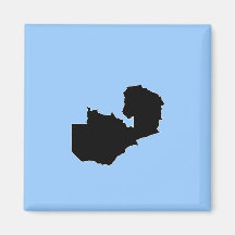 ZAMBIA REFRIGERATOR MAGNETS