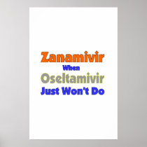 Zanamivir When Oseltamivir Just Won't Do Posters