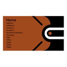 Zander - Brown Business Card