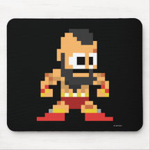 Zangief à 8 bits tapis de souris