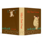 ZANZIBAR GIRAFFE Baby Photo Album Binder 1.5