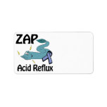 ZAP Acid Reflux Custom Address Label