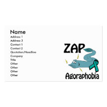 ZAP Agoraphobia Business Card Template