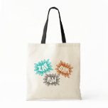 ZAP BAM POW Comic Sound FX - Orange bags