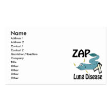 ZAP Lung Disease Business Card