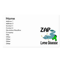 ZAP Lyme Disease Business Cards