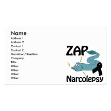 ZAP Narcolepsy Business Card
