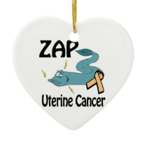 ZAP Uterine Cancer Ornament