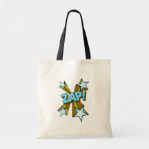 Zap, Zing, Pow! Canvas Bags