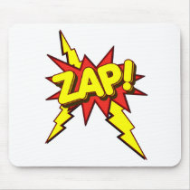 Zap, Zing, Pow! Mouse Pad