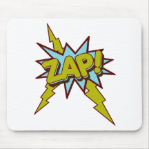 Zap, Zing, Pow! Mousepad