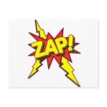 Zap, Zing, Pow! Post Card