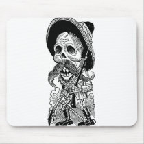 Zapatista  Calavera. c. early 1900's. Mexico. Mousepads