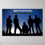 Zarathustra Blue Poster posters