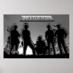Zarathustra Chrome Poster posters