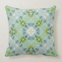 Zauberhaftes Wendekissen "blue spring"
