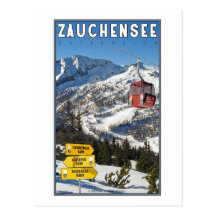 Zauchensee Ski Resort Post Cards