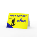 ZAZ256 Happy Birthday Sk8ter Cards
