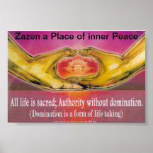 Zazen Poster